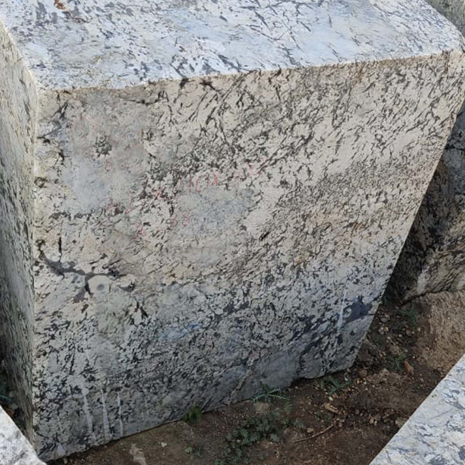 Alaska White Granite Block