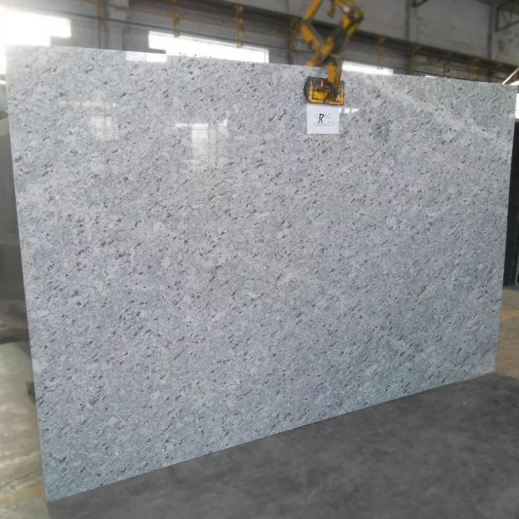 Moon white gangsaw slab