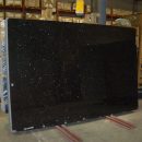 Black galaxy granite in standard quality