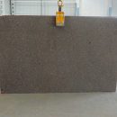 Copper silk granite gangsaw slab product