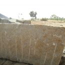 Desert brown granite block