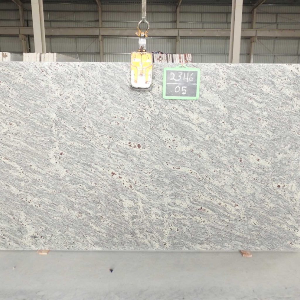 New Kashmir white granite gangsaw slab supplier