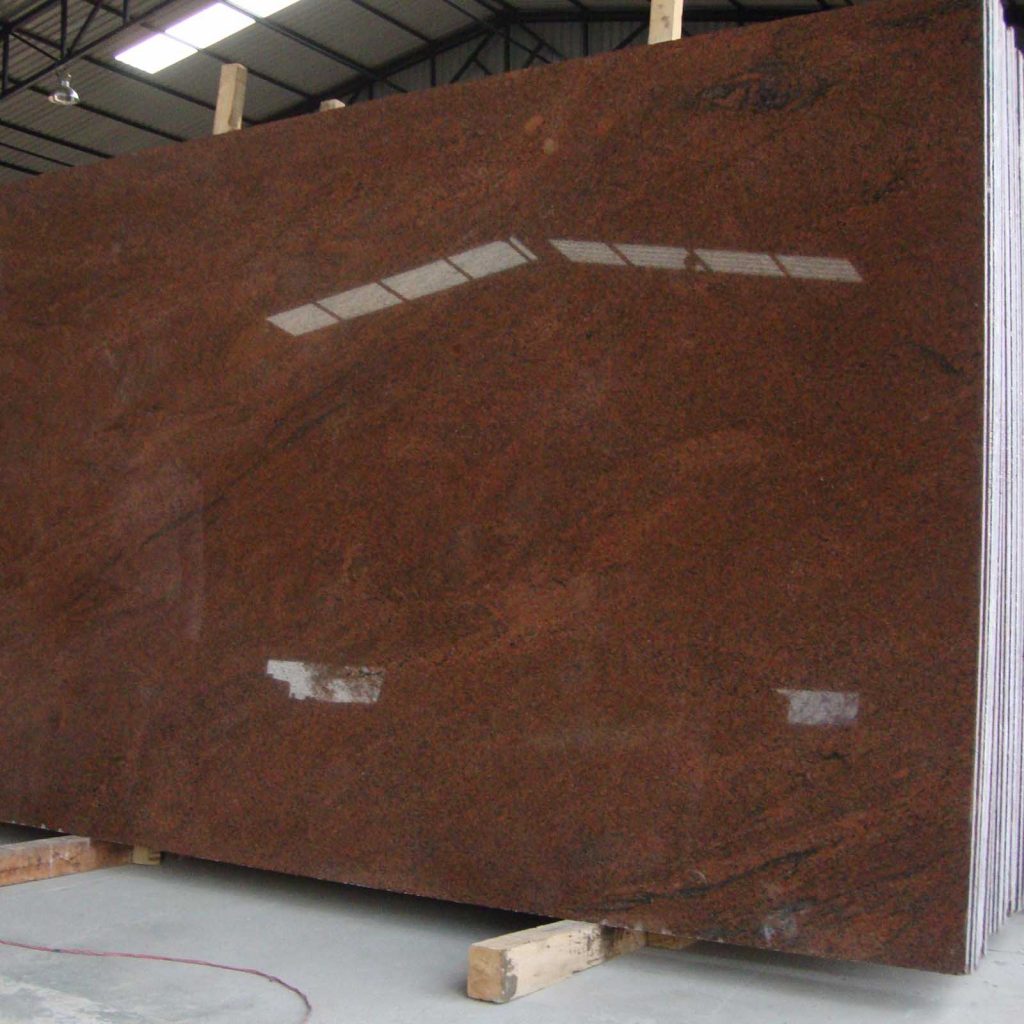 Red multicolor granite gangsaw slab supplier