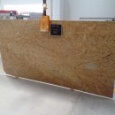 Ivory gold granite slab product
