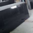 Jet black granite cutter slab supplier