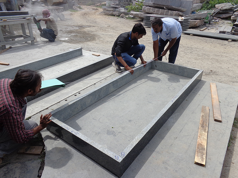 Monument insection