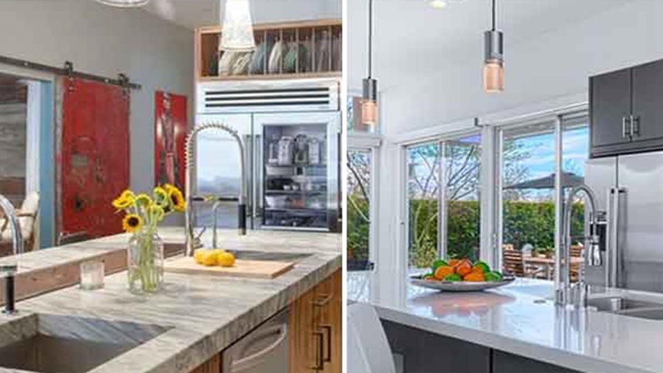 Kitchen Countertops Granite Differ From Quartzite Countertops