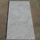 Colonial white tile flamed granite product