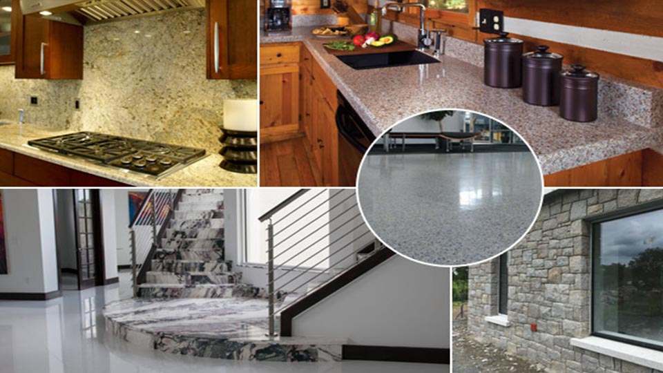Using granite in house