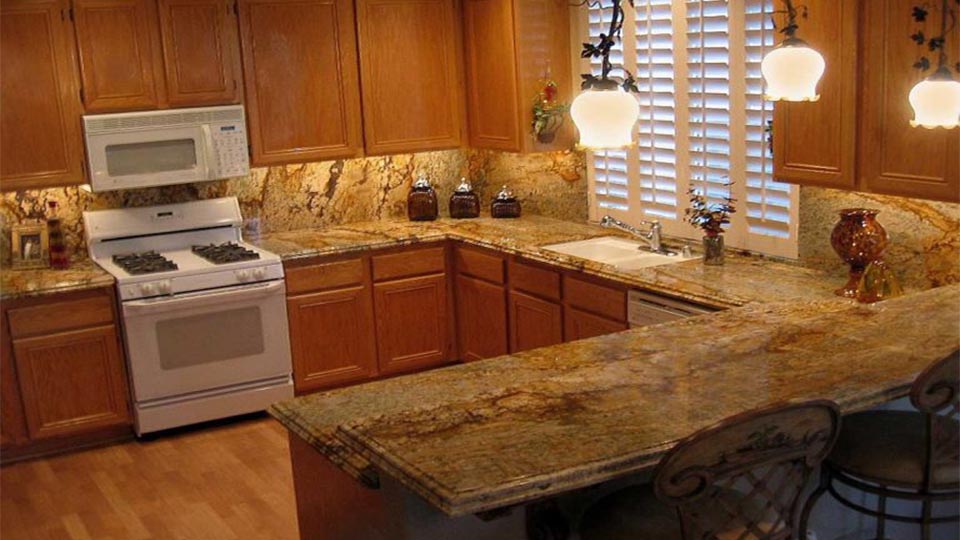 Granite countertop