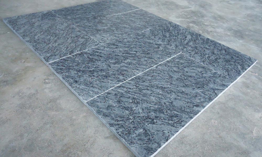 Blue granite product