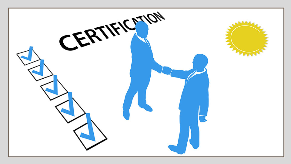 Certification