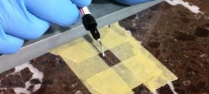 Countertop Slabs Chip Of Granite Steps And Materials To Repair