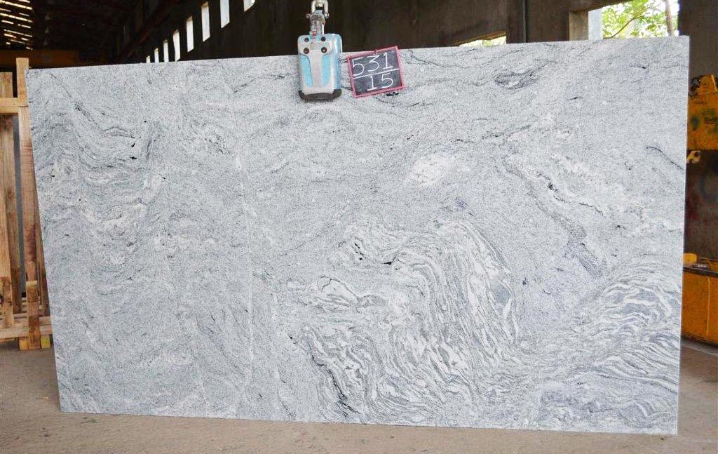 Viscon white gangsaw slab