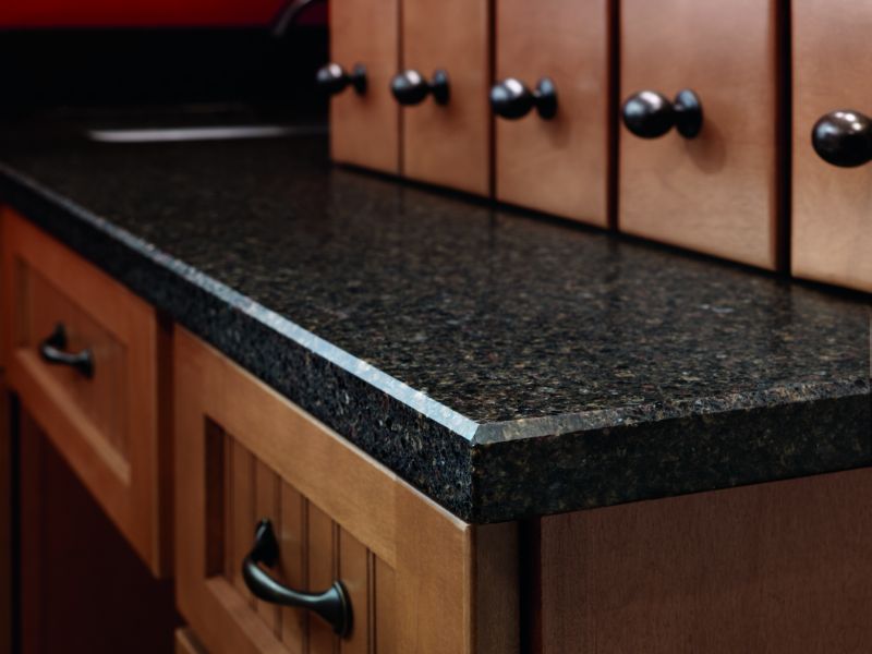 Kitchen countertop edges options