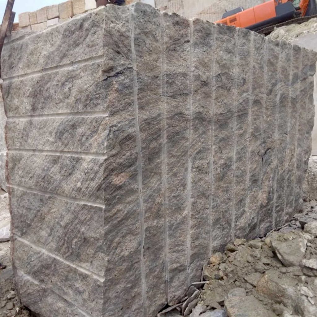 Ivory White Granite Block