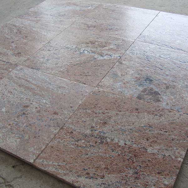 Leather Finish Rose Wood Granite