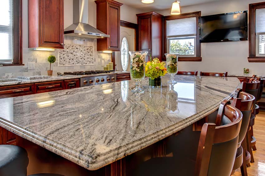 viscont white Granite countertop