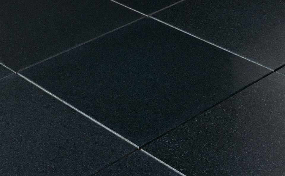 Black galaxy granite tiles