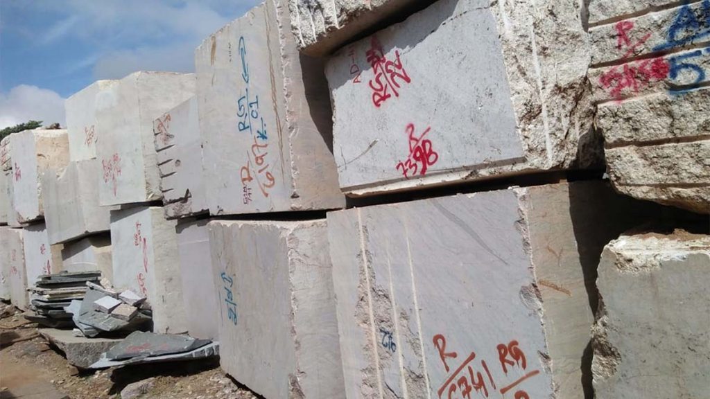 Granite Blocks in factory