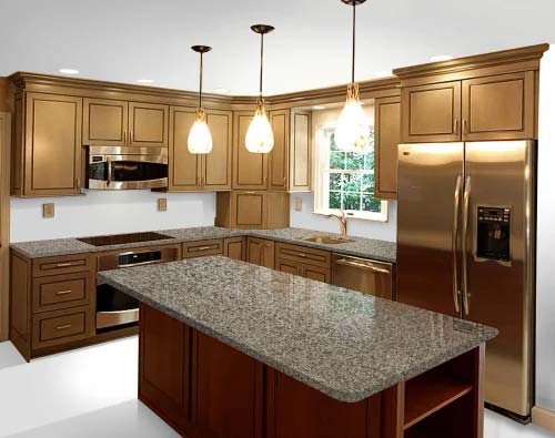 Apple green granite