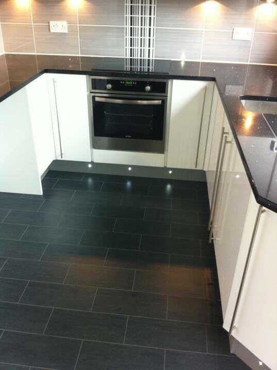Granite kitchen floor