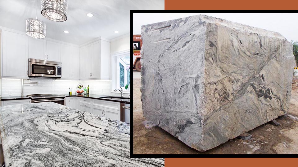 Stylish viscon white granite