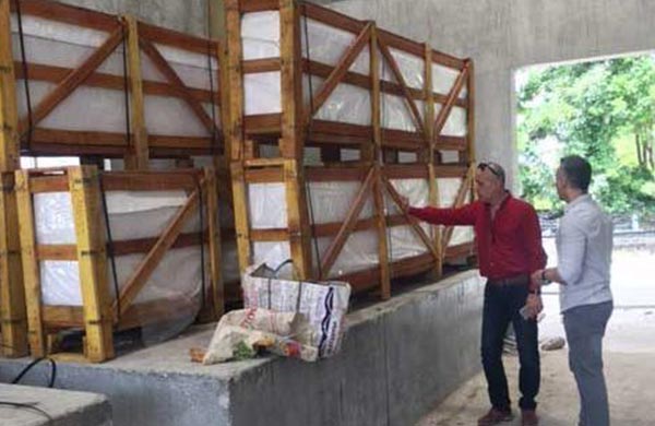 Granite countertop packing
