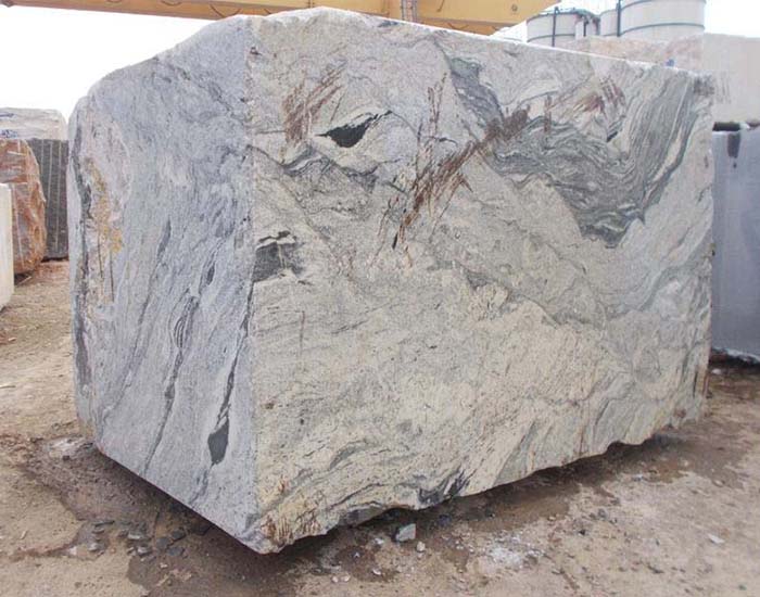 Viscon white granite block