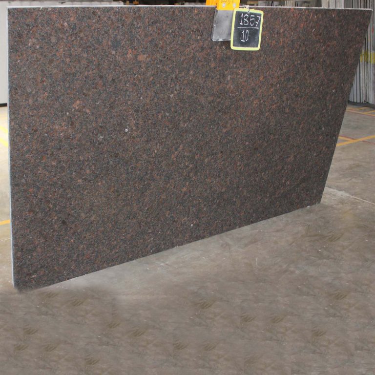 Coffee brown granite slab