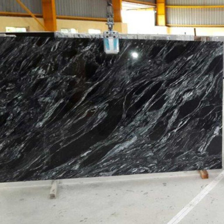 Black marquina cutter slab