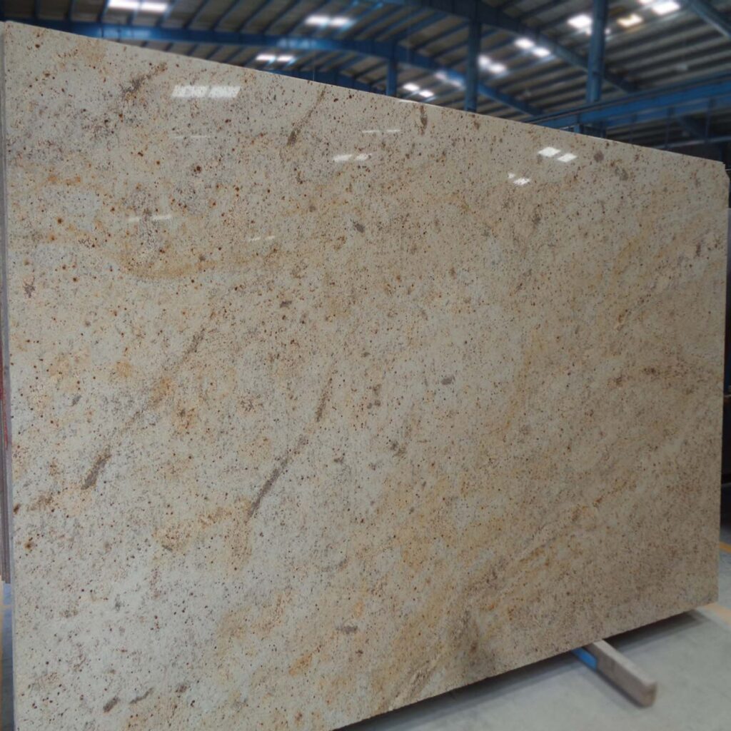 Ivory gold granite gangsaw slab