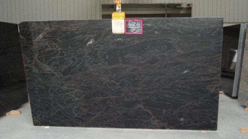 Black marine granite