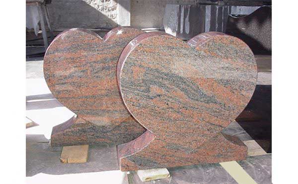 Granite headstone
