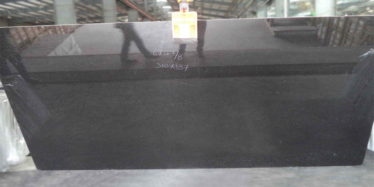 Absolute black granite