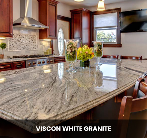 Viscon white granite table