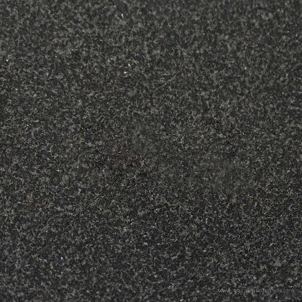 Absolute black finish granite
