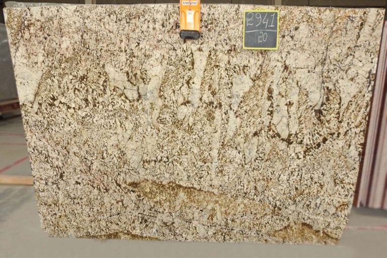 Bianco gold granite gangsaw slab