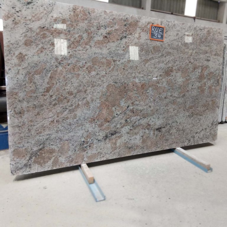 Indian cappuccino white granite gangsaw slab