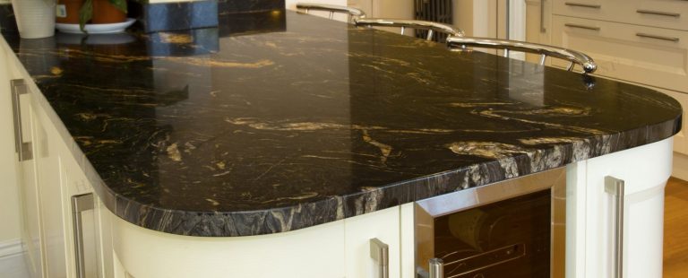 Granite kitchen countertop