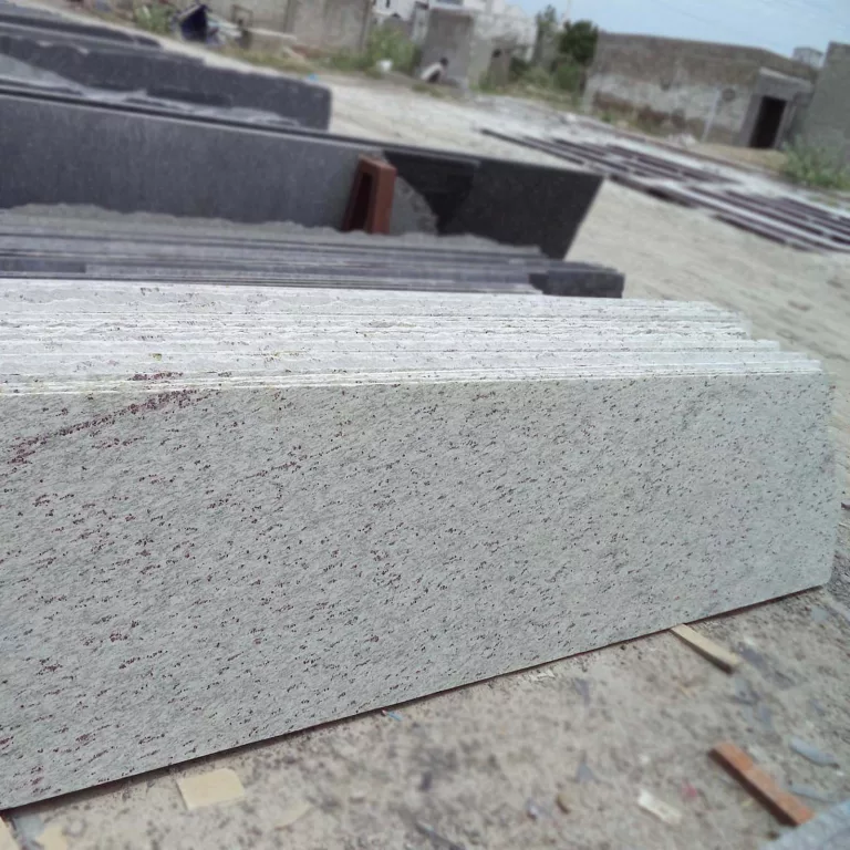 Moon white granite cutter slab