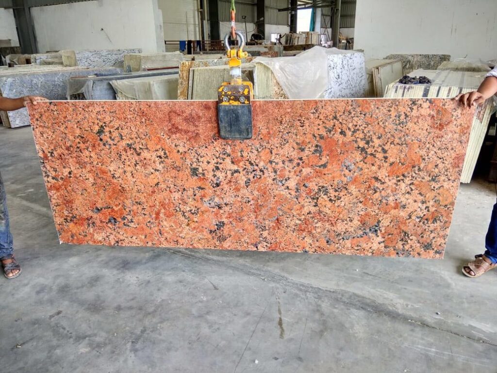 Stone of the month Alaska red granite
