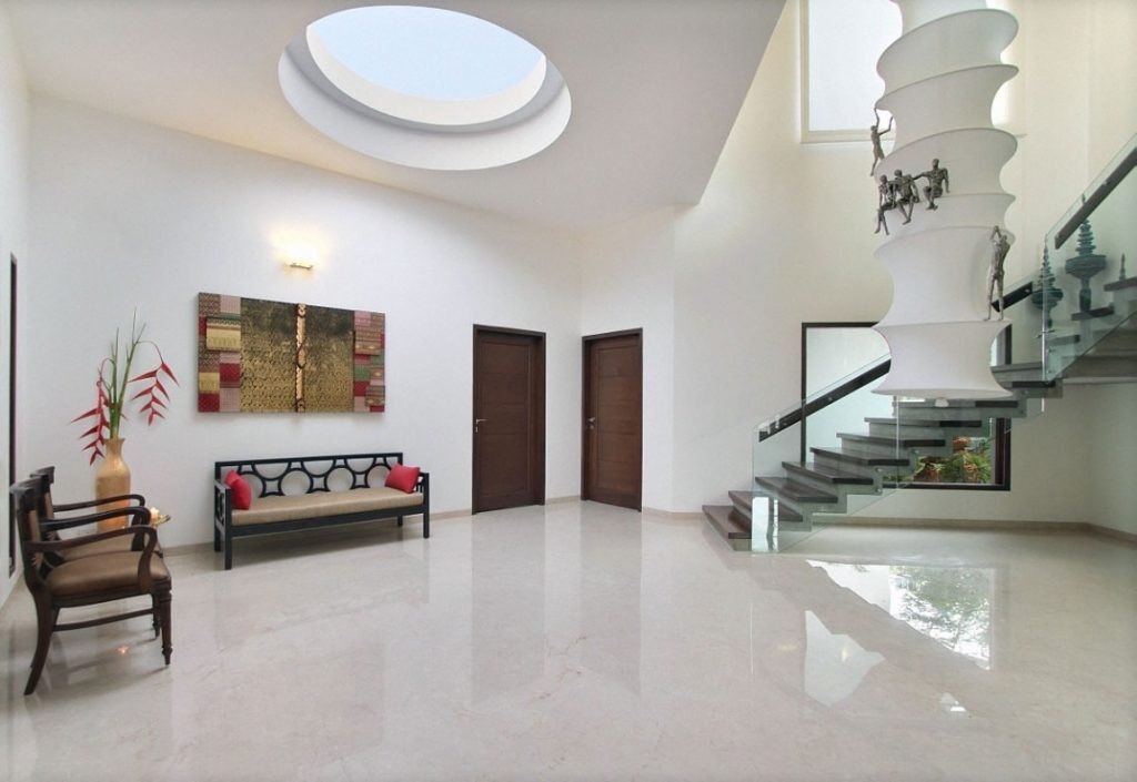 Granite floor