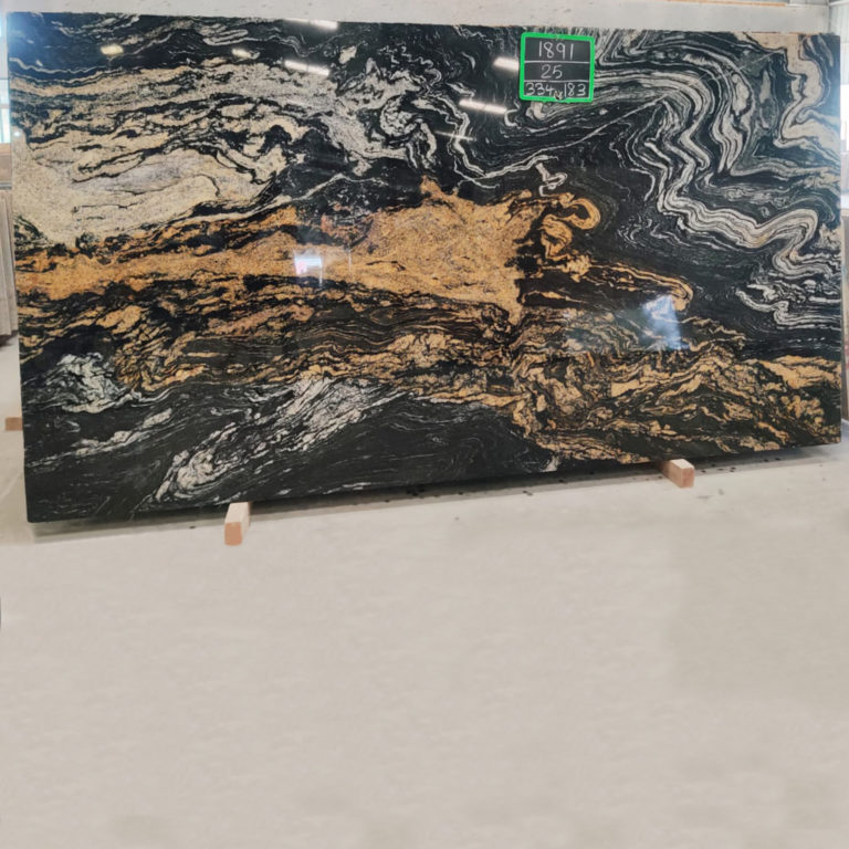 Fusion gold granite