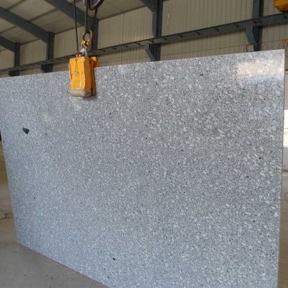 P white granite gangsaw slab