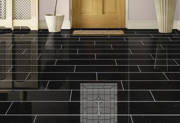 4 Black Galaxy Granite Floor Tile1