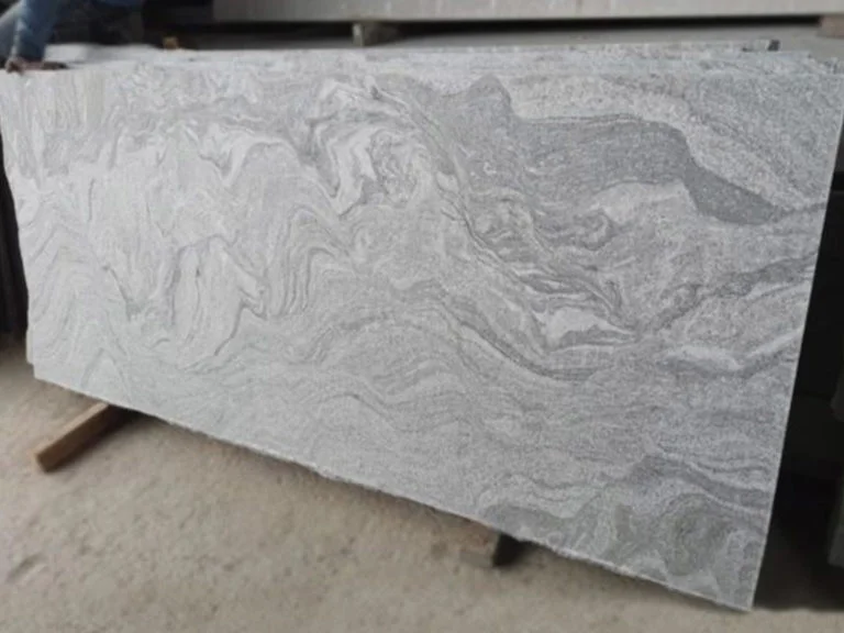 Viscon white granite slab