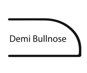 Demi bullnose