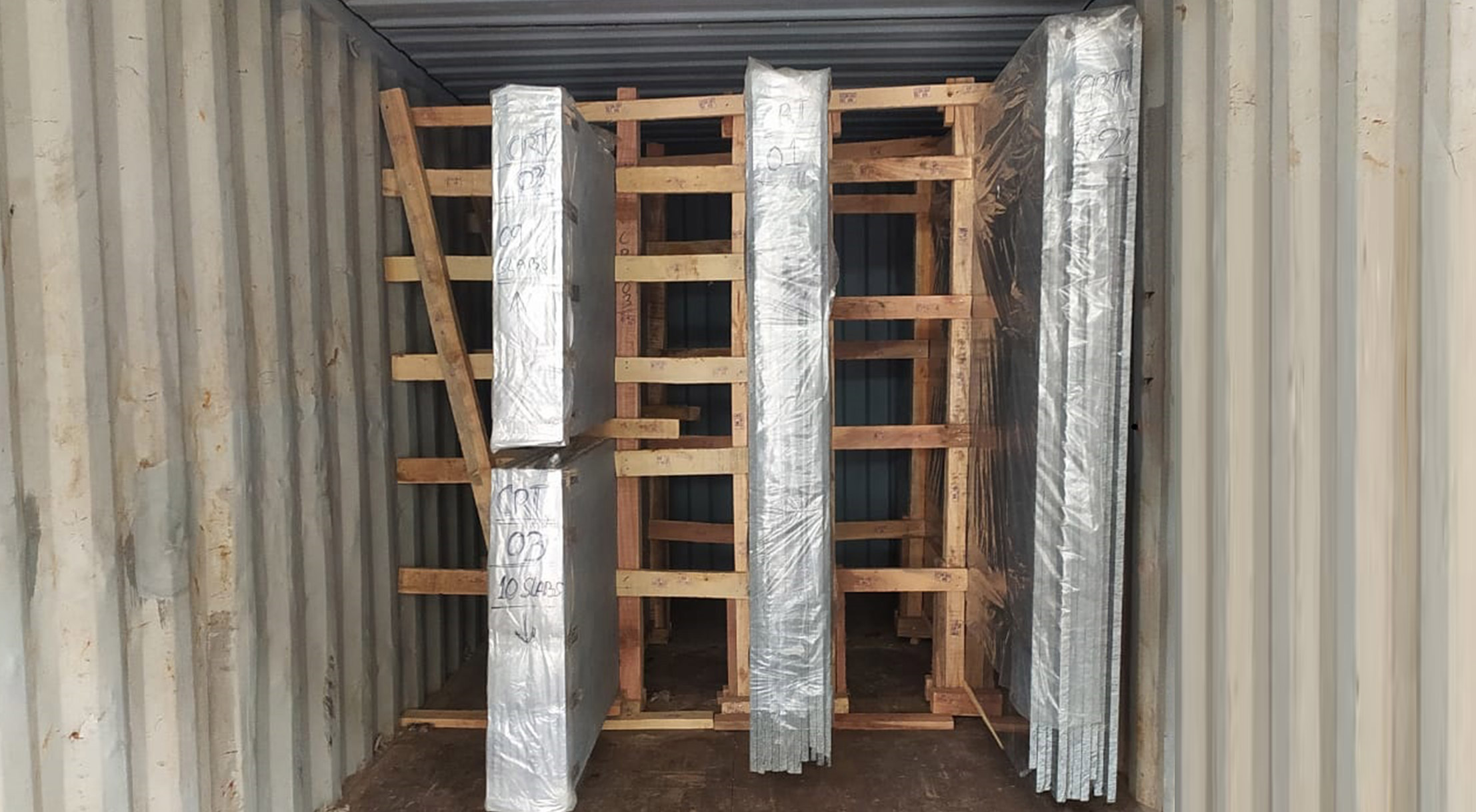 Gangsaw Slab Packing