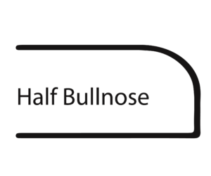 Half bullnose